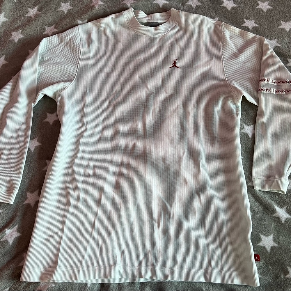 Jordan Long-Sleeve Waffle Knit Shirt
